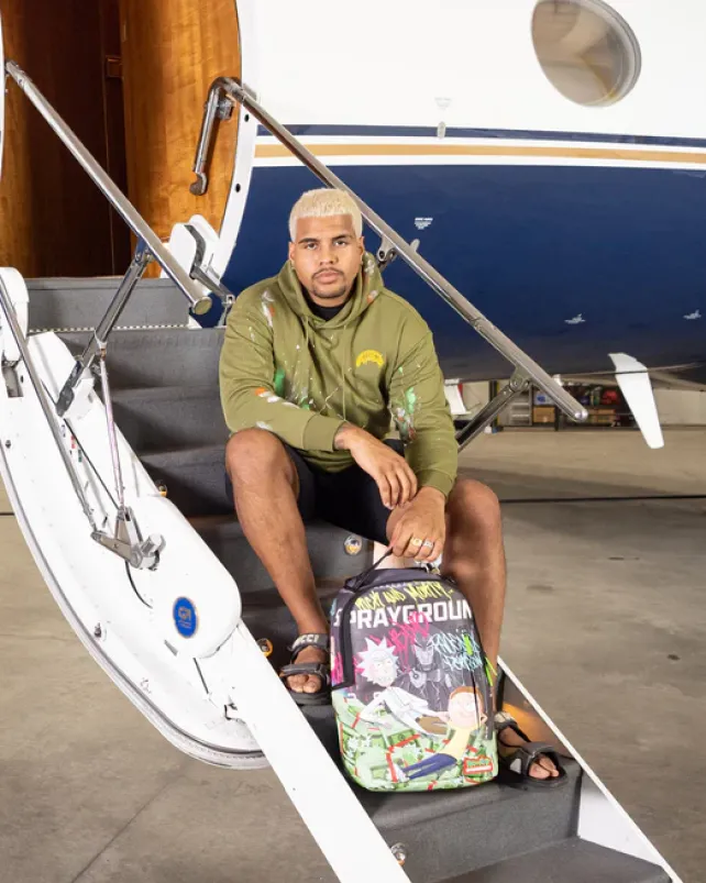 BACKPACKS>SPRAYGROUND RICK AND MORTY THE GOOD LIFE (DLXR)