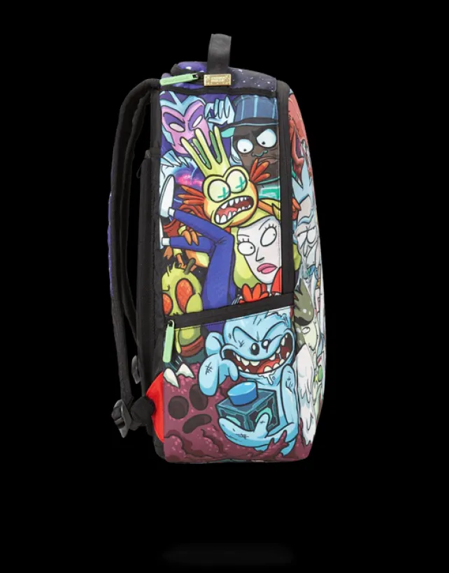 BACKPACKS>SPRAYGROUND RICK u0026 MORTY CRAMMED