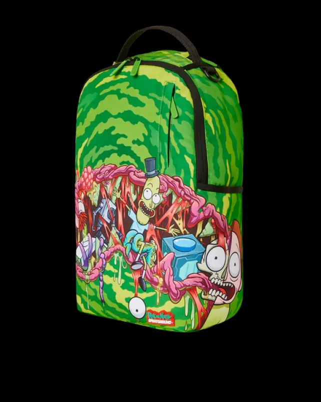 BACKPACKS>SPRAYGROUND RICK u0026 MORTY GOT THE GUTS BACKPACK