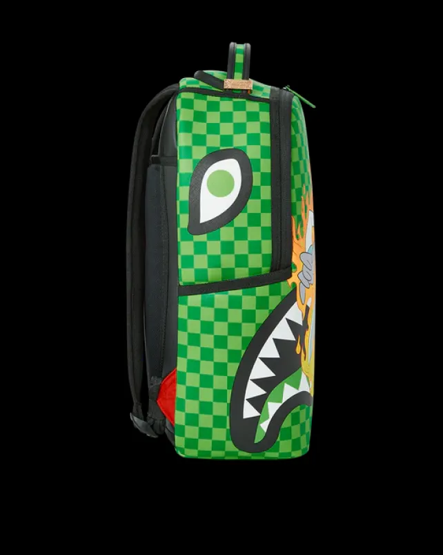 BACKPACKS>SPRAYGROUND RICK u0026 MORTY INTO THE FURY BACKPACK (DLXV)