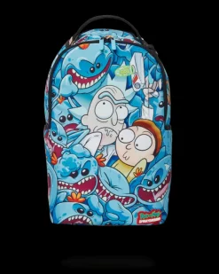 BACKPACKS>SPRAYGROUND RICK u0026 MORTY MESEEKS CRAMMED BACKPACK (DLXR)
