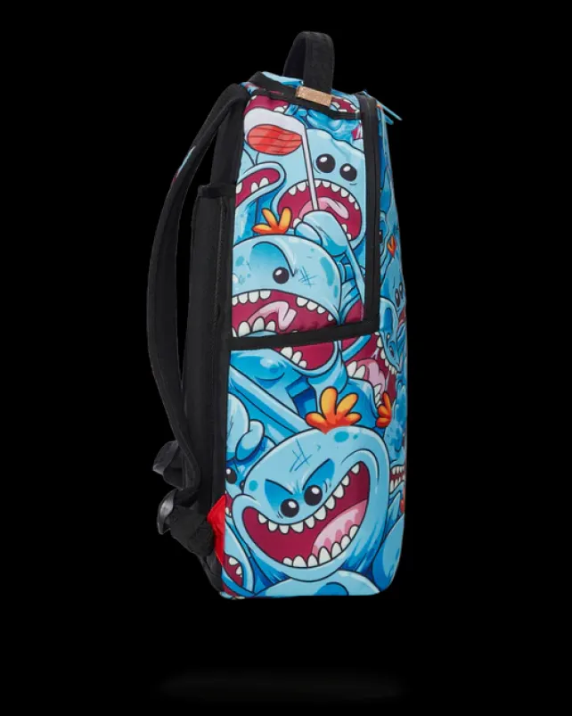 BACKPACKS>SPRAYGROUND RICK u0026 MORTY MESEEKS CRAMMED BACKPACK (DLXR)