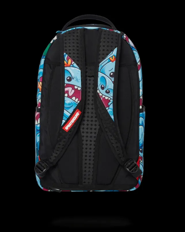 BACKPACKS>SPRAYGROUND RICK u0026 MORTY MESEEKS CRAMMED BACKPACK (DLXR)