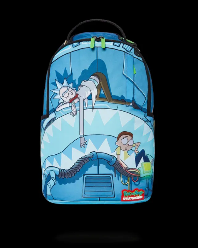 BACKPACKS>SPRAYGROUND RICK u0026 MORTY NAPSACK BACKPACK (DLXR)