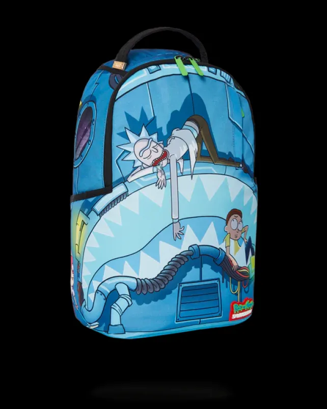 BACKPACKS>SPRAYGROUND RICK u0026 MORTY NAPSACK BACKPACK (DLXR)