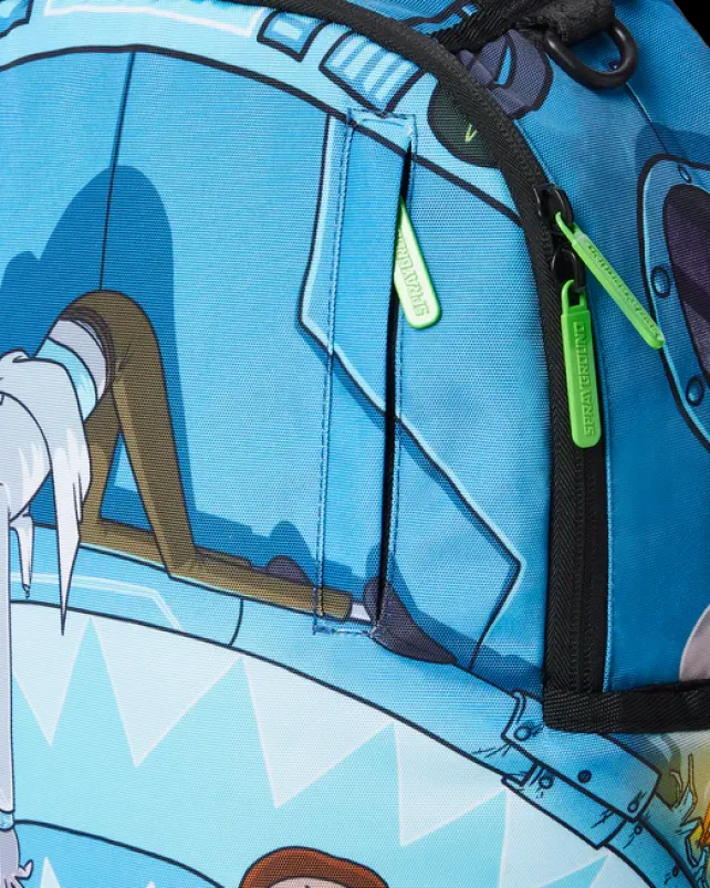 BACKPACKS>SPRAYGROUND RICK u0026 MORTY NAPSACK BACKPACK (DLXR)