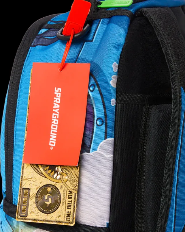 BACKPACKS>SPRAYGROUND RICK u0026 MORTY NAPSACK BACKPACK (DLXR)