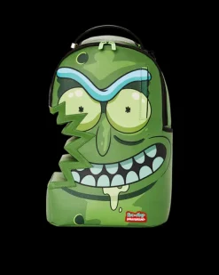 BACKPACKS>SPRAYGROUND RICK u0026 MORTY PICKLE SHARKBITE BACKPACK (DLXV)