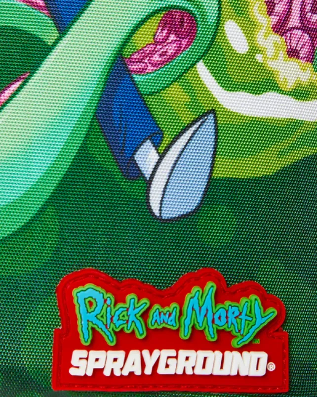 BACKPACKS>SPRAYGROUND RICK u0026 MORTY PORTAL SHARKMOUTH BACKPACK (DLXR)