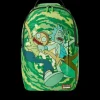 BACKPACKS>SPRAYGROUND RICK u0026 MORTY PORTAL SHARK BACKPACK