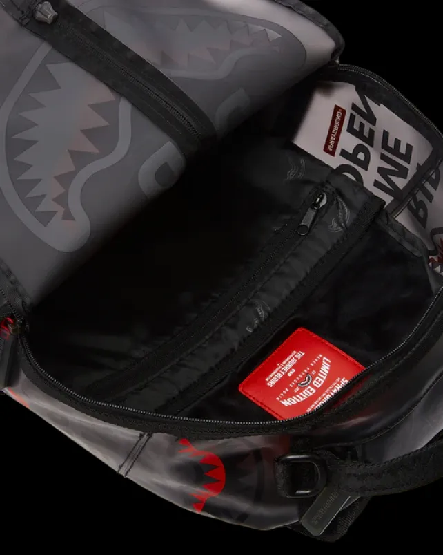 BACKPACKS>SPRAYGROUND RIP ME OPEN BACKPACK (FROSTED TRANSPARENT)