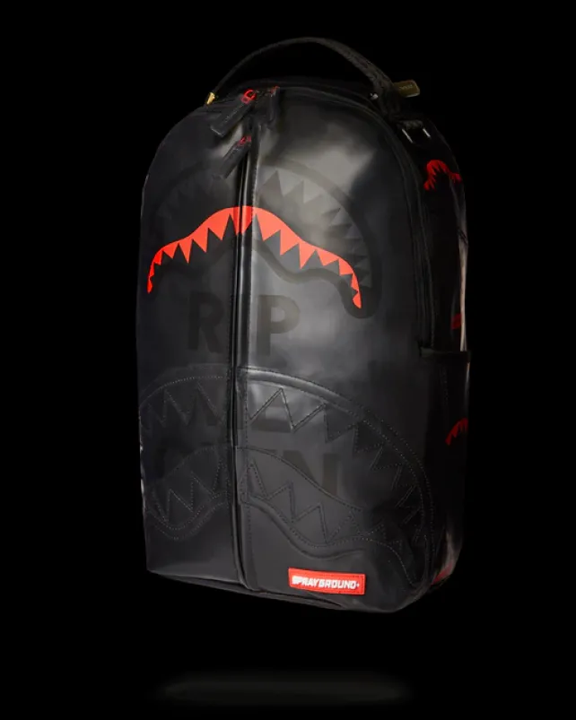 BACKPACKS>SPRAYGROUND RIP ME OPEN BACKPACK (FROSTED TRANSPARENT)
