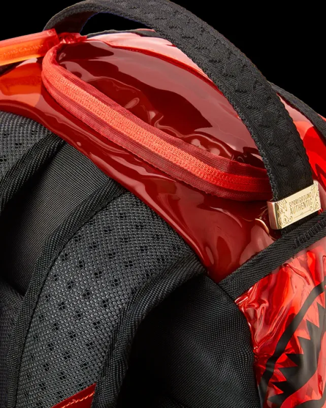 BACKPACKS>SPRAYGROUND RIP ME OPEN (RED) (VINYL)