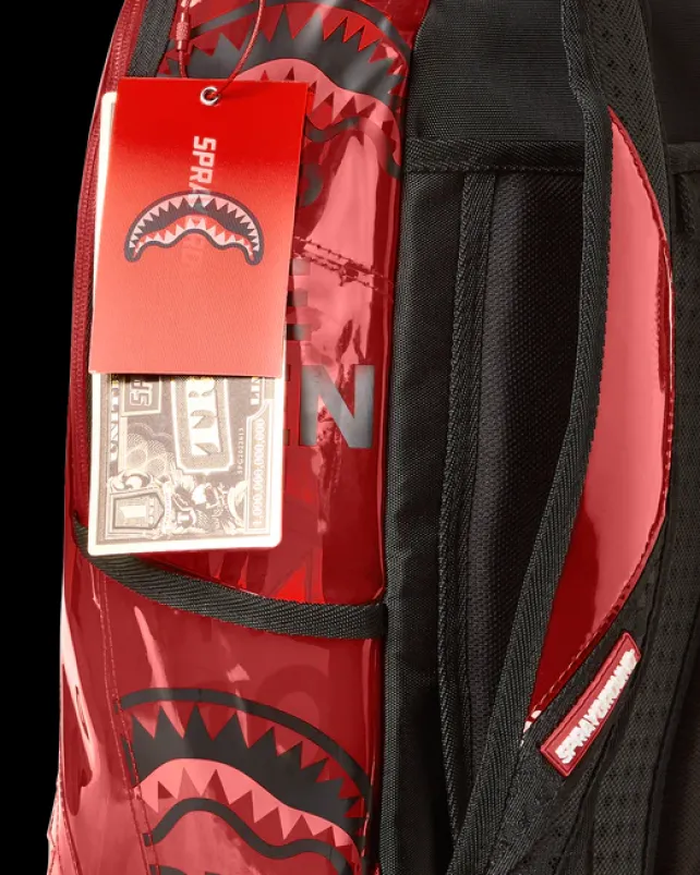 BACKPACKS>SPRAYGROUND RIP ME OPEN (RED) (VINYL)