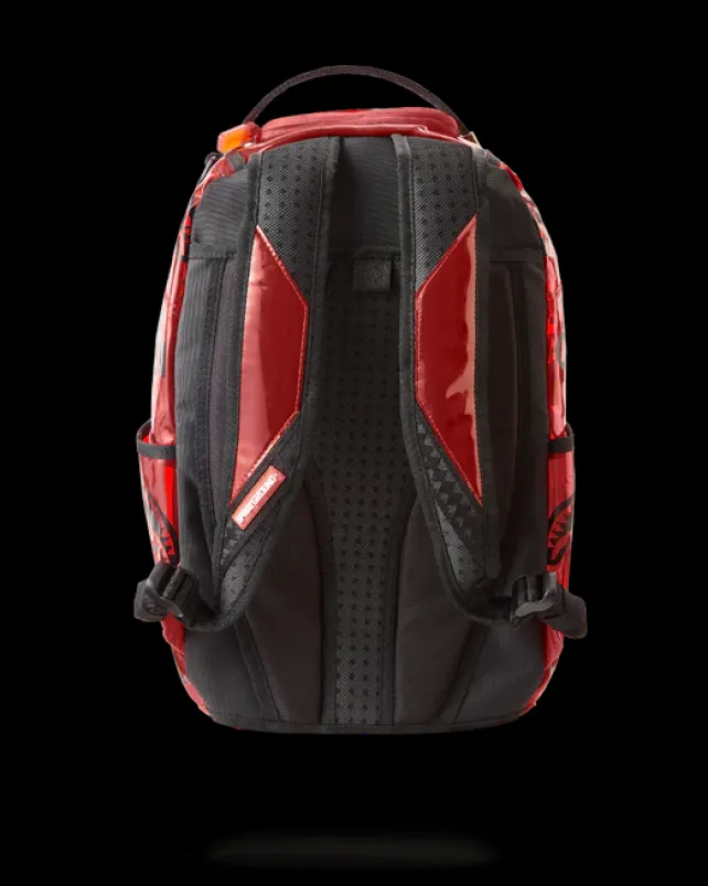 BACKPACKS>SPRAYGROUND RIP ME OPEN (RED) (VINYL)