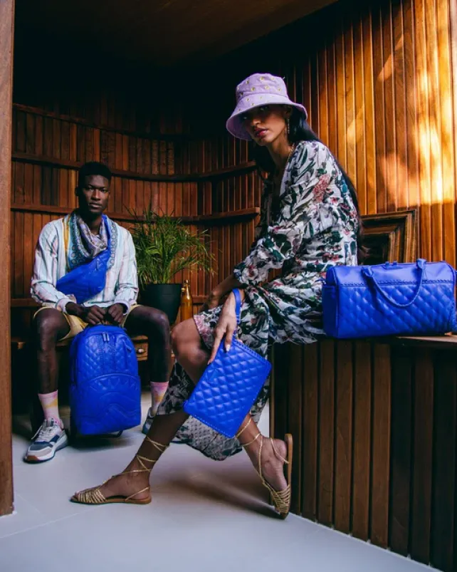 CROSSOVER CLUTCHES>SPRAYGROUND RIVIERA CROSSOVER CLUTCH