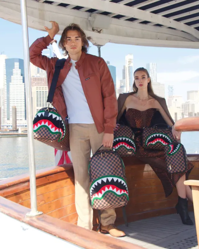 SAVAGES|BACKPACKS>SPRAYGROUND ROMEO AIR ITALIA SHARK SAVAGE BACKPACK