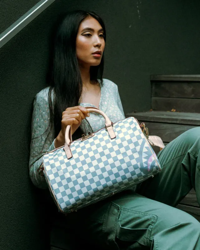 DUFFLES>SPRAYGROUND ROSE ALL DAY LA PALAIS MINI DUFFLE