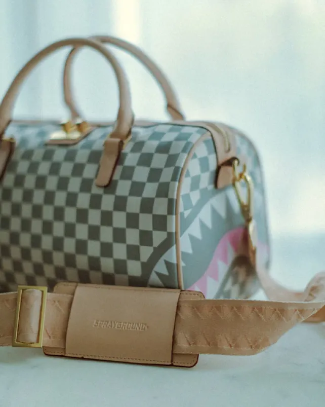 DUFFLES>SPRAYGROUND ROSE ALL DAY LA PALAIS MINI DUFFLE