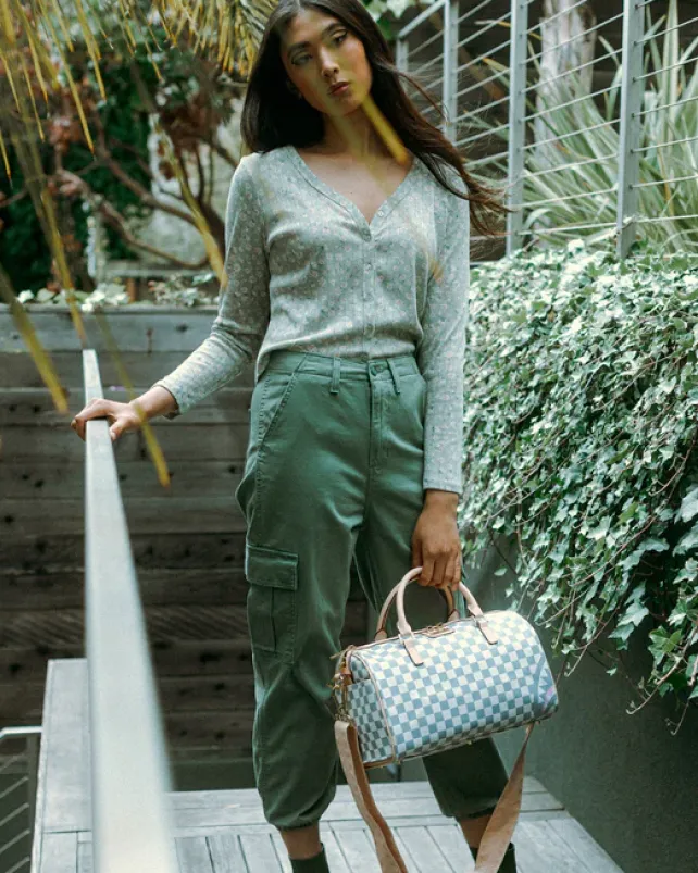 DUFFLES>SPRAYGROUND ROSE ALL DAY LA PALAIS MINI DUFFLE