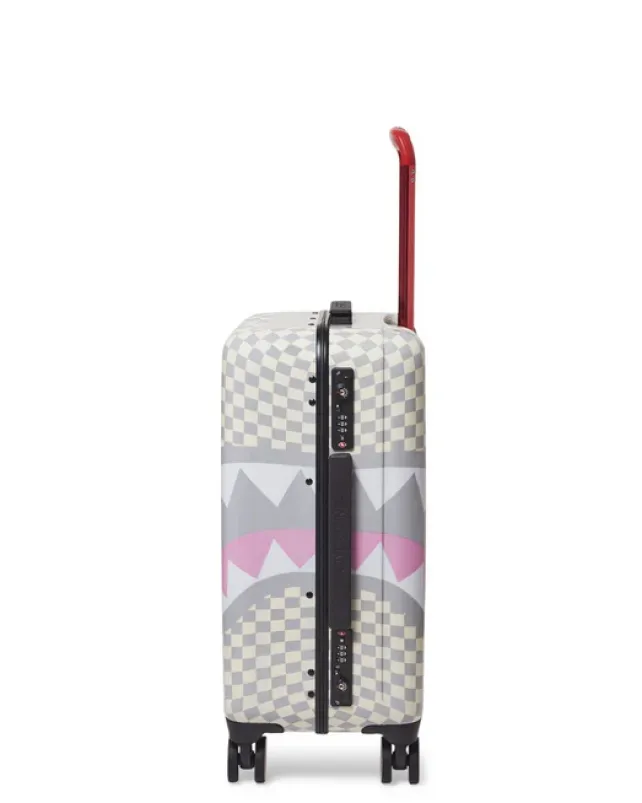 CARRY-ON LUGGAGE>SPRAYGROUND ROSE ALL DAY LA PALAIS SHARKNAUTICS HARDSHELL CARRY-ON LUGGAGE