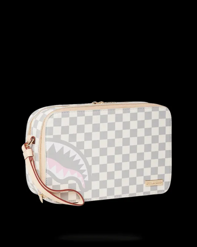 TOILETRIES AKA MONEY BAGS>SPRAYGROUND ROSE ALL DAY LA PALAIS TOILETRY BAG
