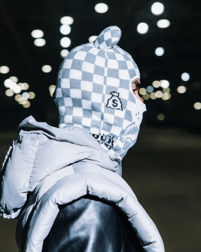SKI MASKS|COLD WEATHER GEAR>SPRAYGROUND ROSE MONEY BEAR SKI MASK