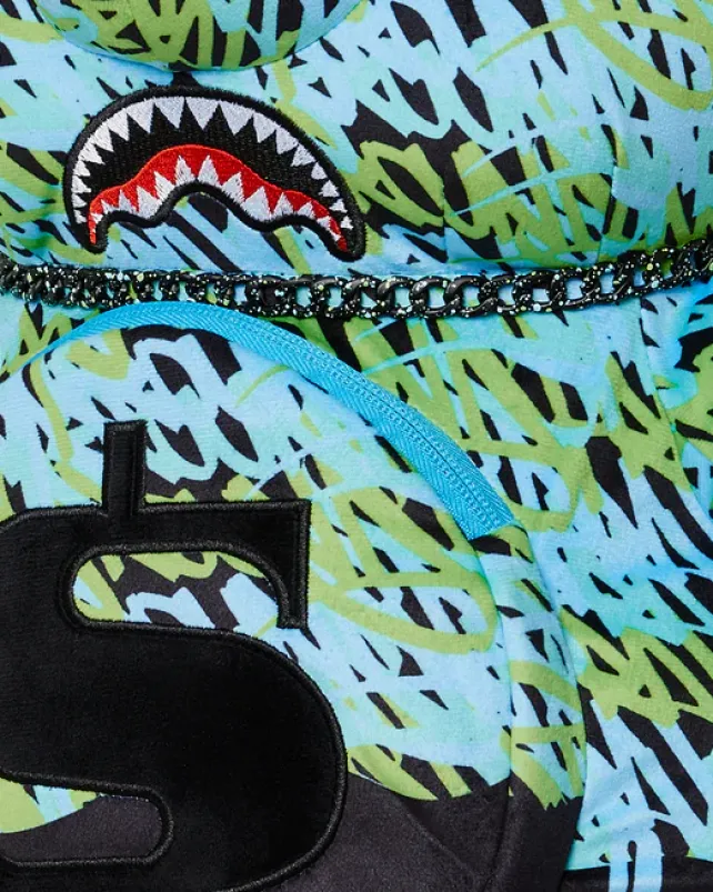 TEDDY BEAR BACKPACKS|BACKPACKS>SPRAYGROUND ROUGE THE GAWD MONEYBEAR TEDDYBEAR BACKPACK