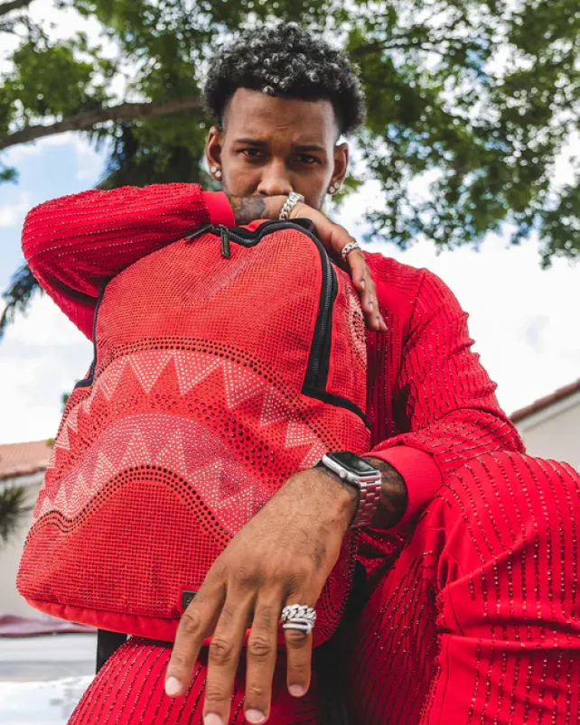 BACKPACKS>SPRAYGROUND ROUGE TRINITY BACKPACK