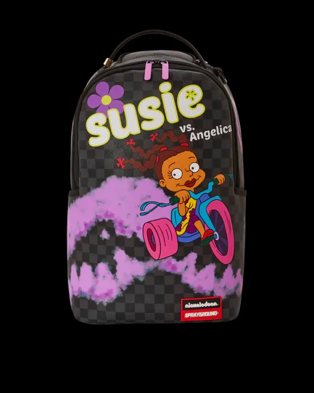 BACKPACKS>SPRAYGROUND RUGRATS SUSIE LEAVE EM IN THE DUST BACKPACK (DLXV)