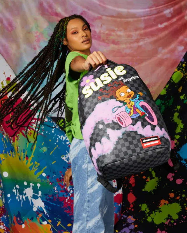 BACKPACKS>SPRAYGROUND RUGRATS SUSIE LEAVE EM IN THE DUST BACKPACK (DLXV)