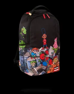 BACKPACKS>SPRAYGROUND 90'S NICK: MONEY STACKS BACKPACK