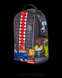 BACKPACKS>SPRAYGROUND 90s NICK VERTICAL SHARK BACKPACK (DLXR)
