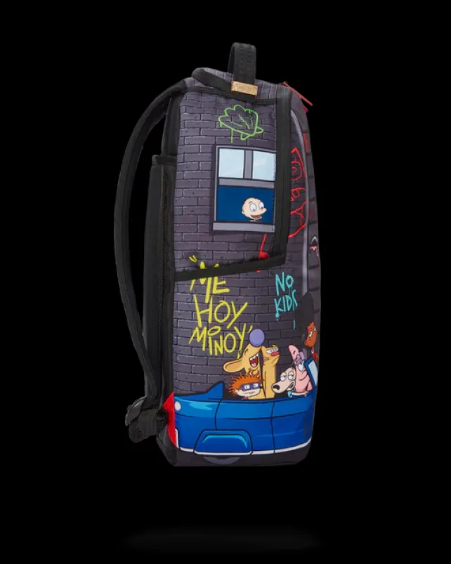 BACKPACKS>SPRAYGROUND 90s NICK VERTICAL SHARK BACKPACK (DLXR)