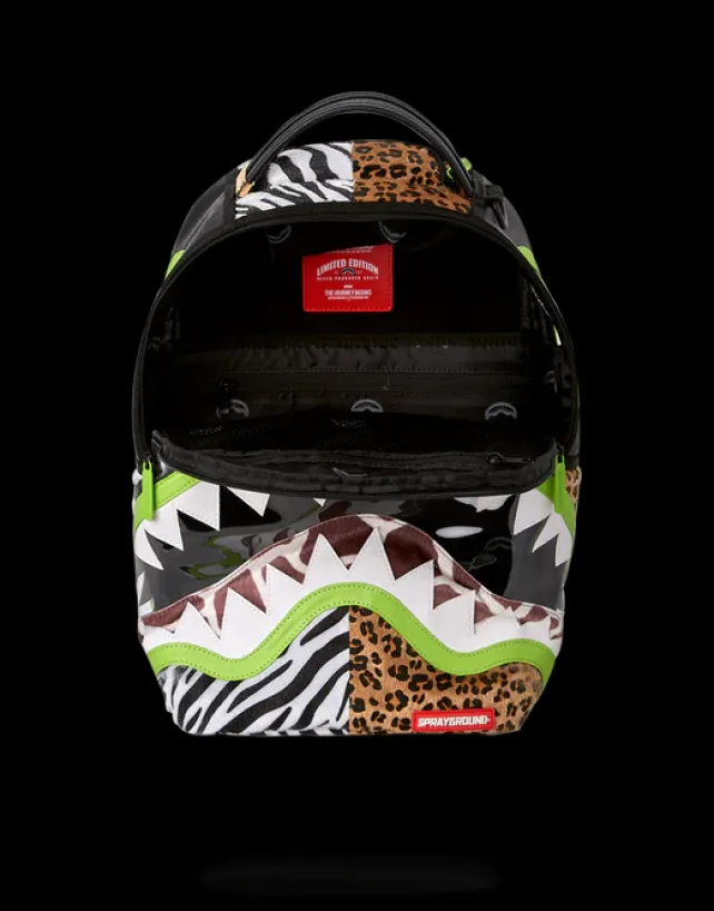 BACKPACKS>SPRAYGROUND SAFARI CUT BACKPACK