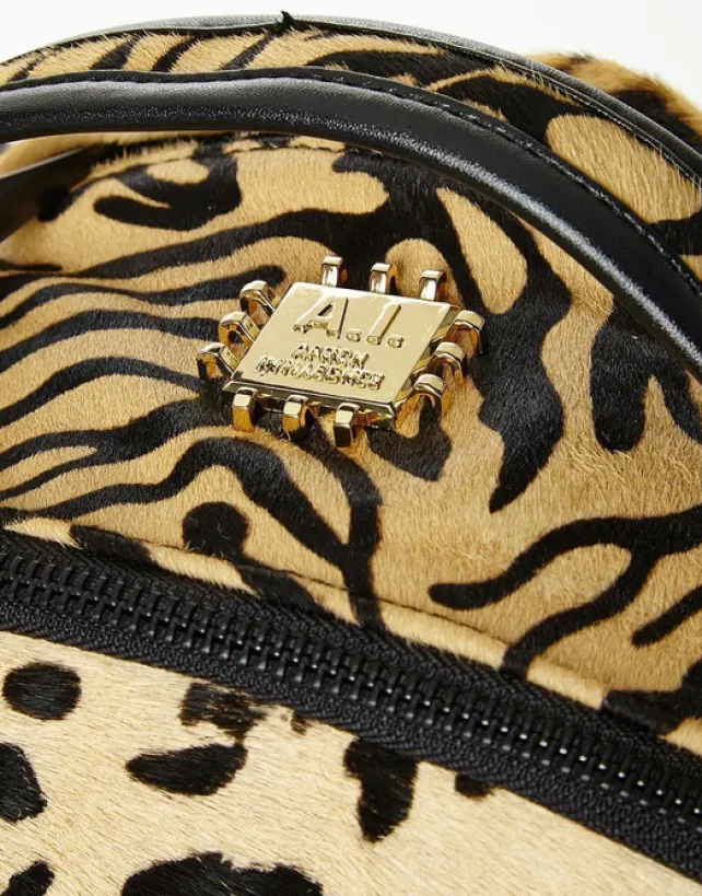 BACKPACKS>SPRAYGROUND SAFARI SHARK (PONY HAIR/LEATHER) LIMITED TO 50 PCS