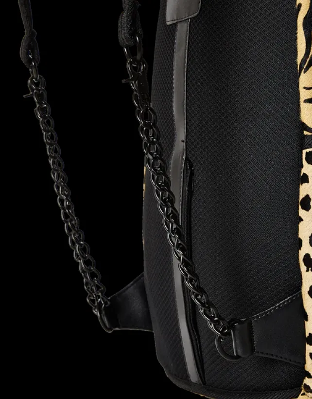 BACKPACKS>SPRAYGROUND SAFARI SHARK (PONY HAIR/LEATHER) LIMITED TO 50 PCS