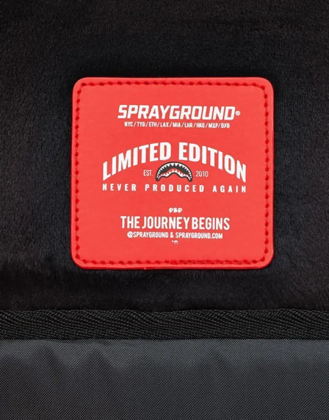 BACKPACKS>SPRAYGROUND SAFARI SHARK (PONY HAIR/LEATHER) LIMITED TO 50 PCS