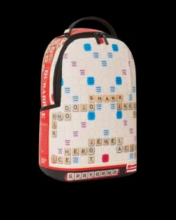 BACKPACKS>SPRAYGROUND SCRABBLE SHARK BACKPACK (DLXV)