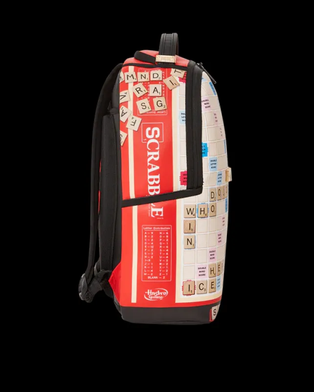 BACKPACKS>SPRAYGROUND SCRABBLE SHARK BACKPACK (DLXV)