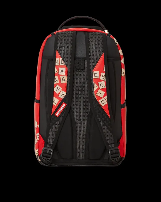 BACKPACKS>SPRAYGROUND SCRABBLE SHARK BACKPACK (DLXV)