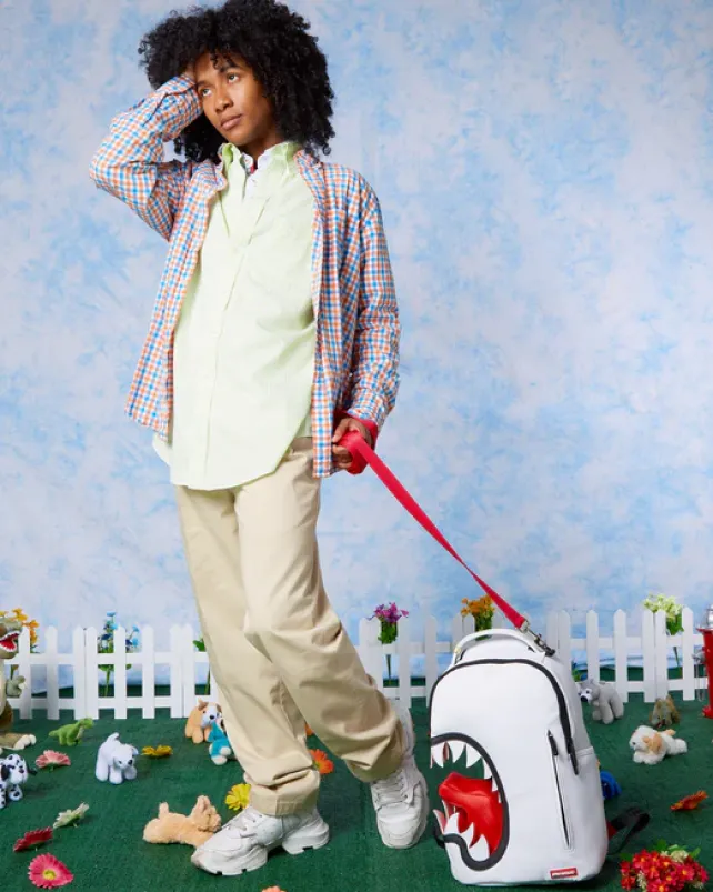 BACKPACKS>SPRAYGROUND SCREAM SHARK ART PIECE BACKPACK (DLXV)