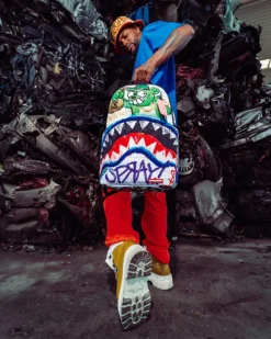 BACKPACKS>SPRAYGROUND SCRIBBLE ME RICH BACKPACK