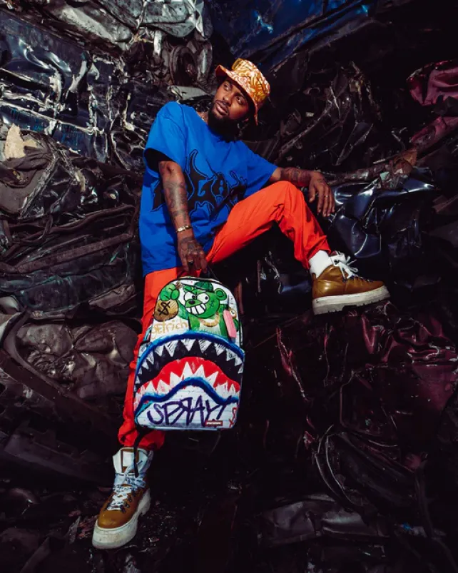 BACKPACKS>SPRAYGROUND SCRIBBLE ME RICH BACKPACK