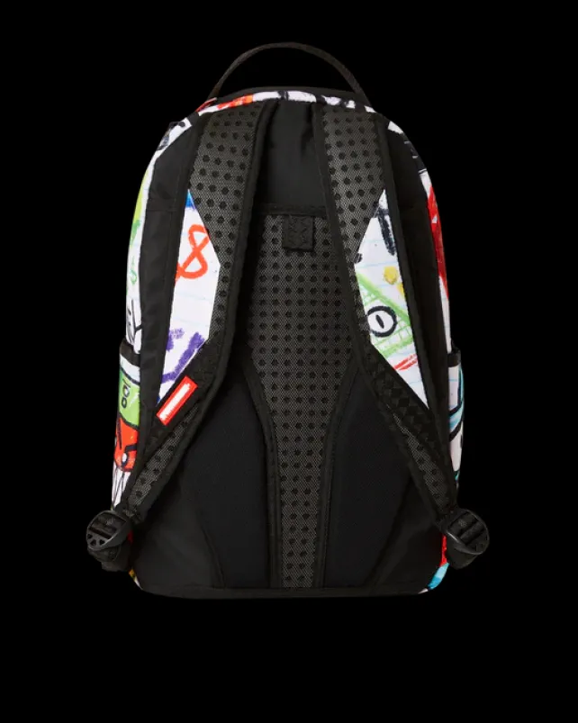 BACKPACKS>SPRAYGROUND SCRIBBLE ME RICH BACKPACK