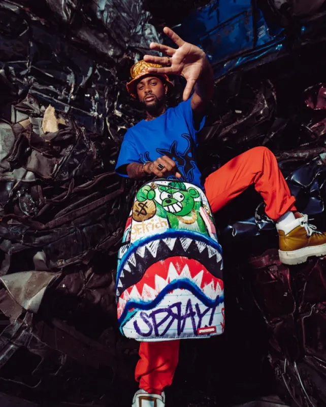 BACKPACKS>SPRAYGROUND SCRIBBLE ME RICH BACKPACK