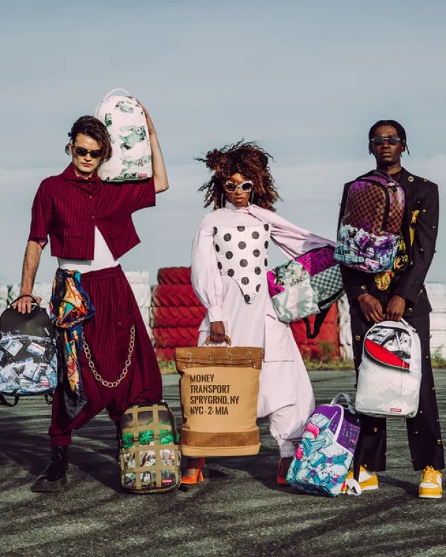 BACKPACKS>SPRAYGROUND SEA BANDS BACKPACK (DLXV)