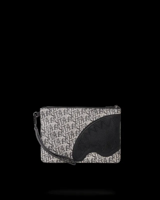 CROSSOVER CLUTCHES>SPRAYGROUND SG ALL DAY CROSSOVER CLUTCH