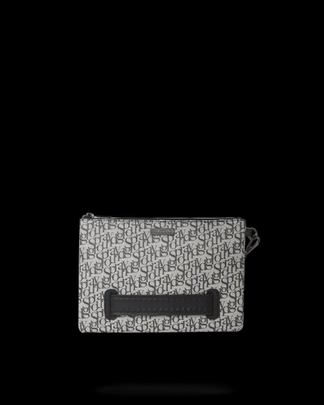 CROSSOVER CLUTCHES>SPRAYGROUND SG ALL DAY CROSSOVER CLUTCH