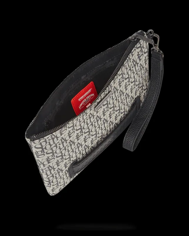 CROSSOVER CLUTCHES>SPRAYGROUND SG ALL DAY CROSSOVER CLUTCH